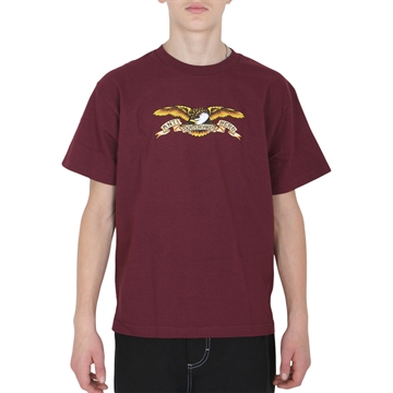 ANTI HERO T-shirt S/S EAGLE BURGUNDY